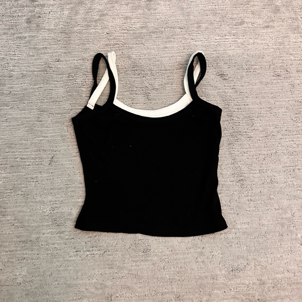 Two Tone Crop Top | Size S